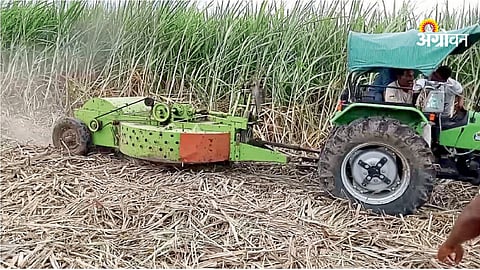 Smart agriculture technology for crop residue management