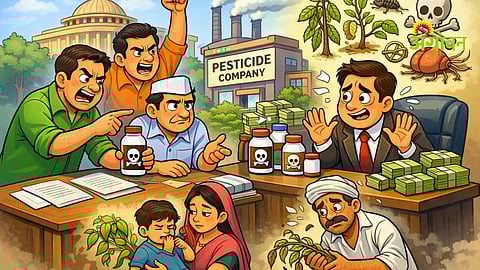 Manufacturer responsibility for defective pesticides India