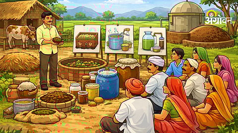 Natural farming training programs in Maharashtra KVK