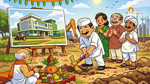 New Krishi Bhavan project delay