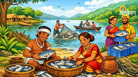 Fisheries development for tribal communities India