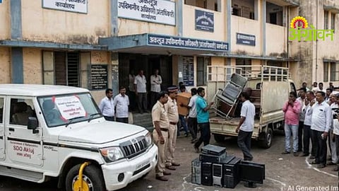 Office Assets Seized