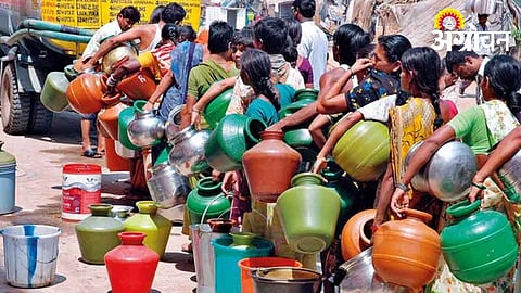 Water crisis management by district administration