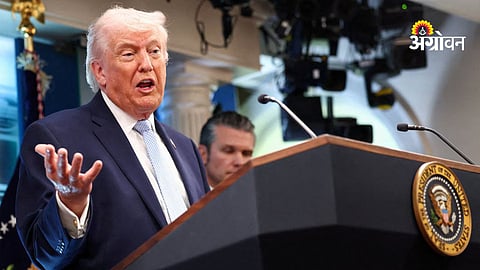 Donald Trump warning Iran over shipping charges