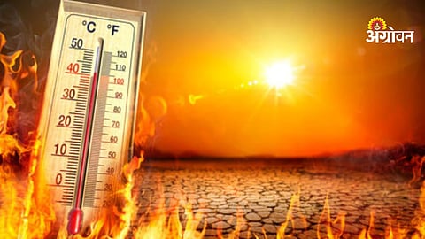 Temperature crosses 40 degree heatwave india update