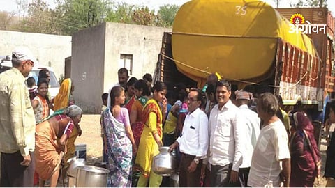 Water tanker shortage in bhor taluka