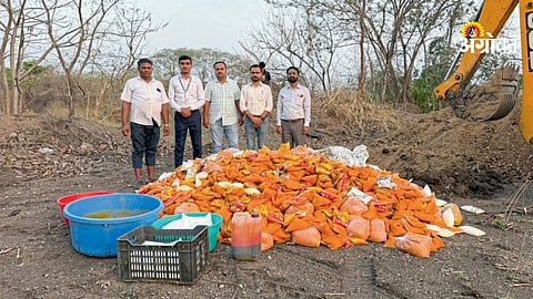 Adulterated mango pulp seized