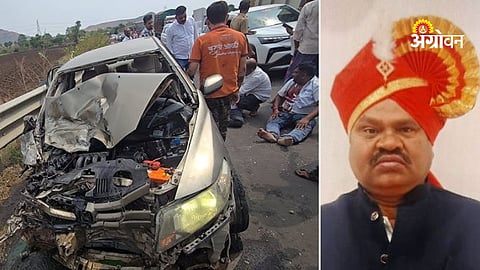 Deputy tehsildar accident death Junnar Maharashtra