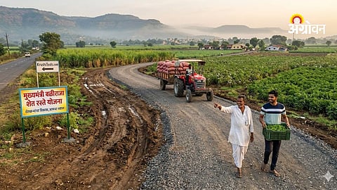 Baliraja farm road scheme Maharashtra