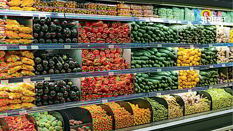 US cold storage food stock decline 2026