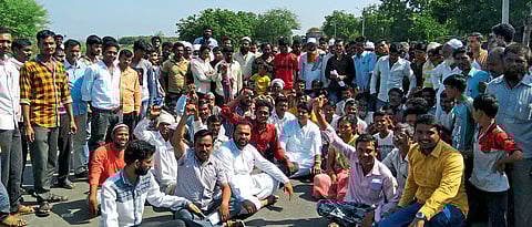 यवतमाळ जिल्ह्यात काँग्रेसचा शेतकऱ्यांच्या प्रश्‍नांवर हल्लाबोल