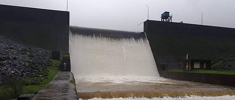 Bhavli dam filled