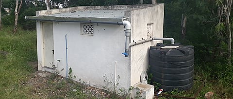 rain water harvesting unit