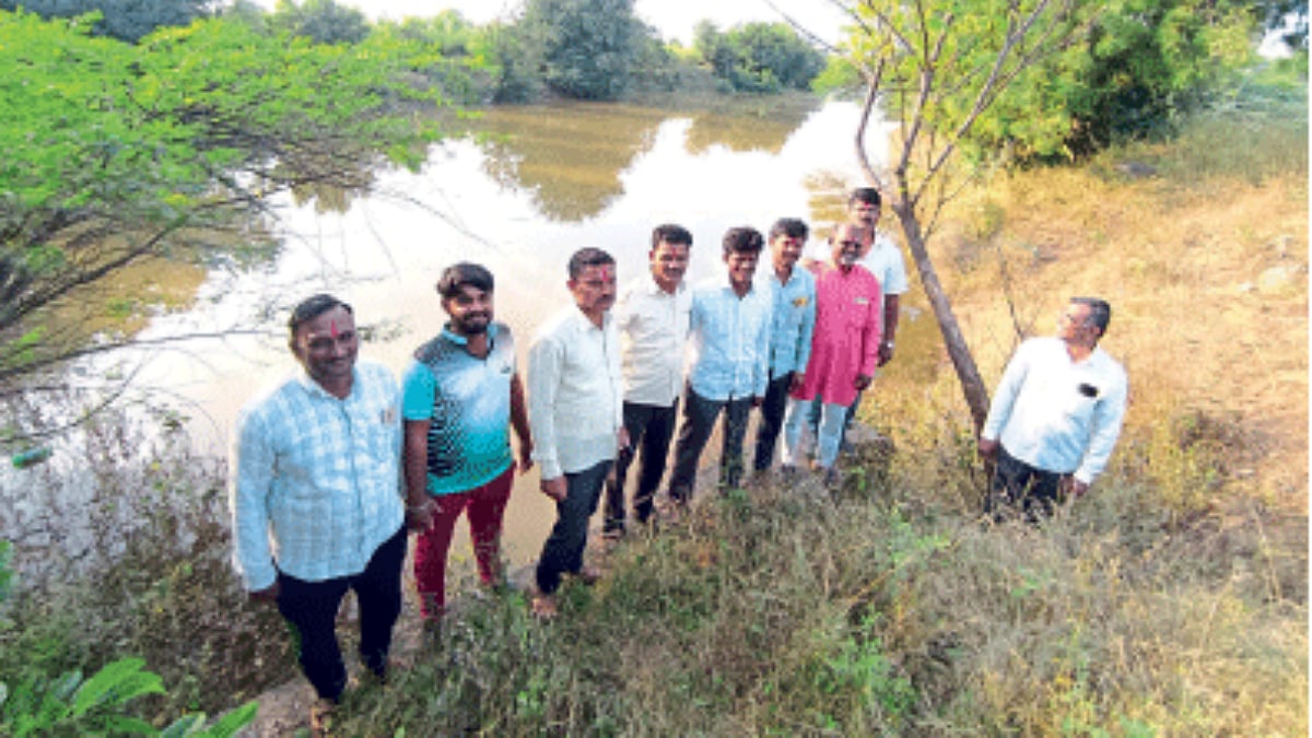 Agriculture Irrigation Scheme ‘आष्टी उपसा’चे पाणी मोडनिंबच्या शिवारात