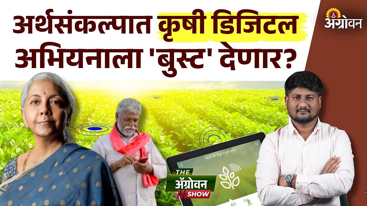agriculture digital mission: अर्थसंकल्पात कृषी डिजिटल अभियनाला 'बुस्ट ...