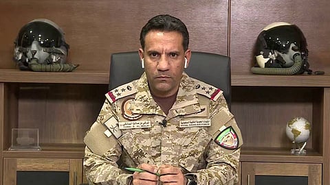 المتحدث باسم قوات التحالف تحالف دعم الشرعية في اليمن العميد الركن تركي المالكي