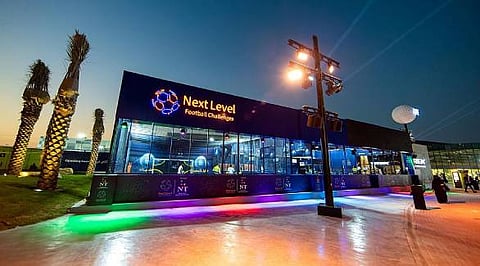 منطقة «سبورت» داخل «بوليفارد رياض سيتي»