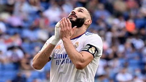 كريم بنزيما مهاجم ريال مدريد