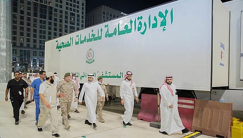  وزير الصحة يتفقد المرافق الصحية بالمدينة المنورة

