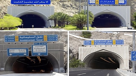 ٥٨ نفقًا تخترق جبال مكة  لتحاكي مدن العالم

