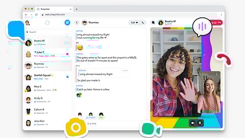 سناب شات ويب