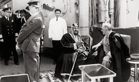 تاريخ العلاقات السعودية الأمريكية

