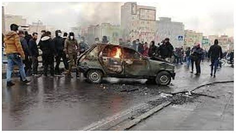 متظاهرون إيرانيون