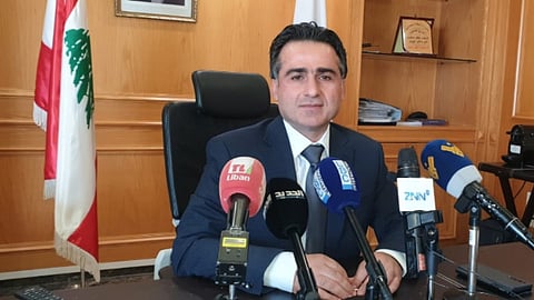 وزير الأشغال اللبناني علي حمية
