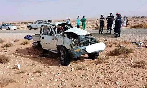 صورة من موقع الحادث