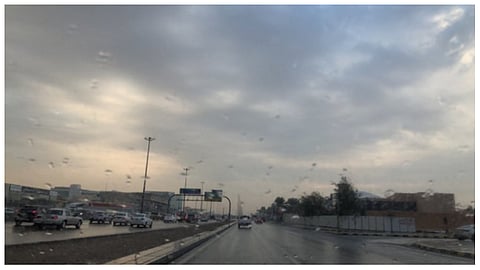 سحب رعدية ممطرة