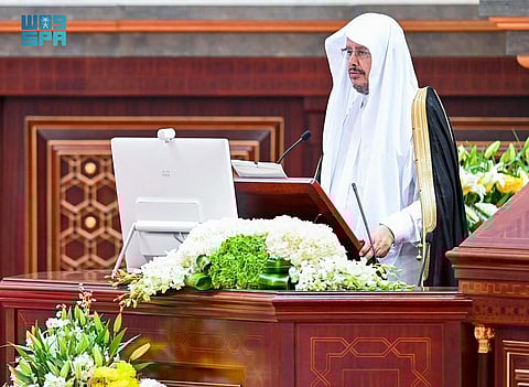 رئيس مجلس الشورى الشيخ الدكتور عبدالله بن محمد آل الشيخ