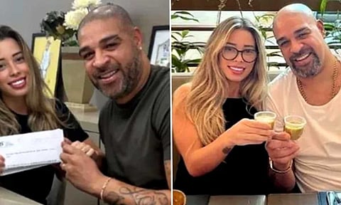 بعد زواج دام 24 يومًا فقط.. أدريانو يُطلّق زوجته بسبب كأس العالم