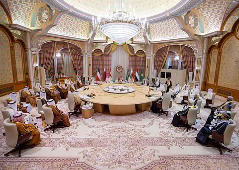 84 بندًا في ختام قمة الخليج الـ43.. المصادقة على قرارات مجلس الدفاع المشترك وتأكيد الحفاظ على أمن واستقرار المنطقة

