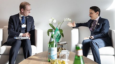 فيصل بن فرحان ووزير خارجية السويد