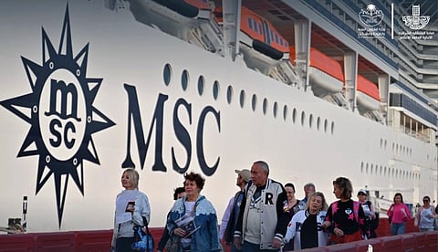 "كروز السعودية" تستقبل وفود سياحية. صورة أرشيفية