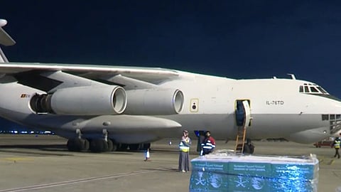 طائرة إغاثية سعودية تتجه لسوريا