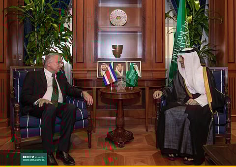 الجبير يستقبل وزير خارجية كوستاريك