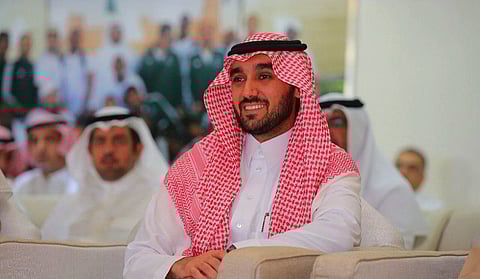 وزير الرياضة الأمير عبدالعزيز بن تركي الفيصل