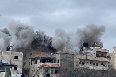 تفجير منزل الجعيري بالخليل