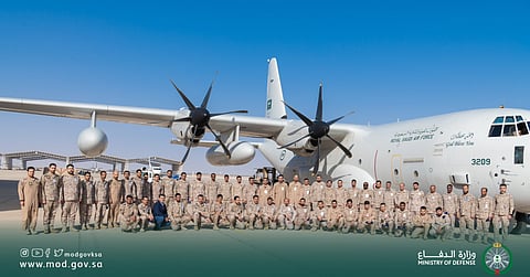 وصول مجموعة القوات الجوية إلى الإمارات للمشاركة في تمرين «علم الصحراء 2023»