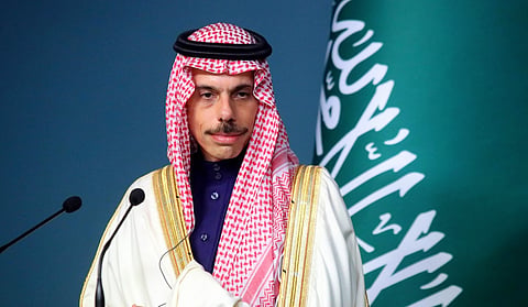 وزير الخارجية الأمير فيصل بن فرحان