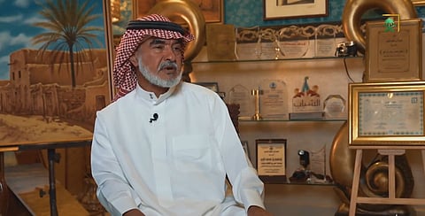 الفنان التشكيلي إبراهيم الجبر 