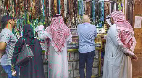 أحد محال بيع السبح