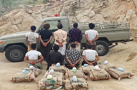 القبض على مهربين