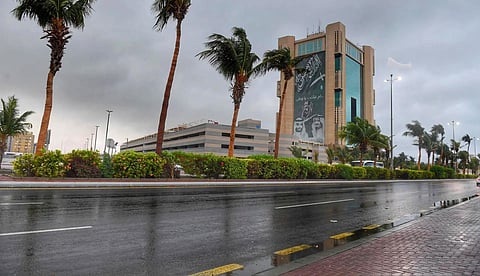 هطول أمطار على جدة -أرشيفية