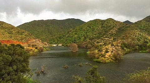 أحد سدود الباحة -ارشيفية-