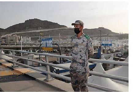 حرس الحدود يباشر مهامّه لأمن وسلامة ضيوف الرحمن في المشاعر المقدسة