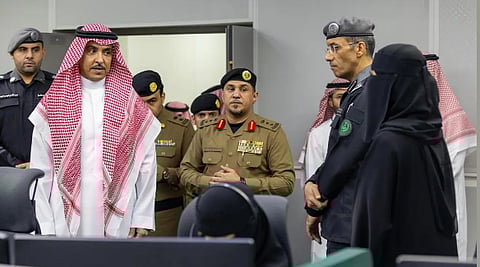 جانب من الزيارة