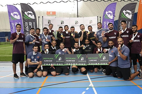 الفائزون بالبطولة