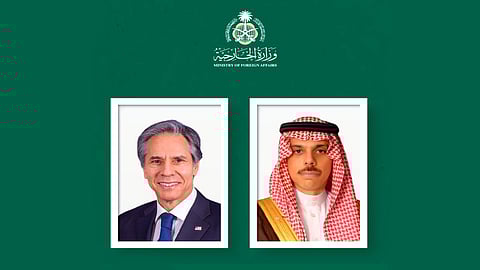 وزير الخارجية ونظيره الأمريكي